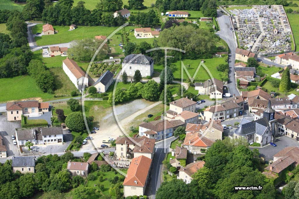 Photo arienne de Cieux (Ville)