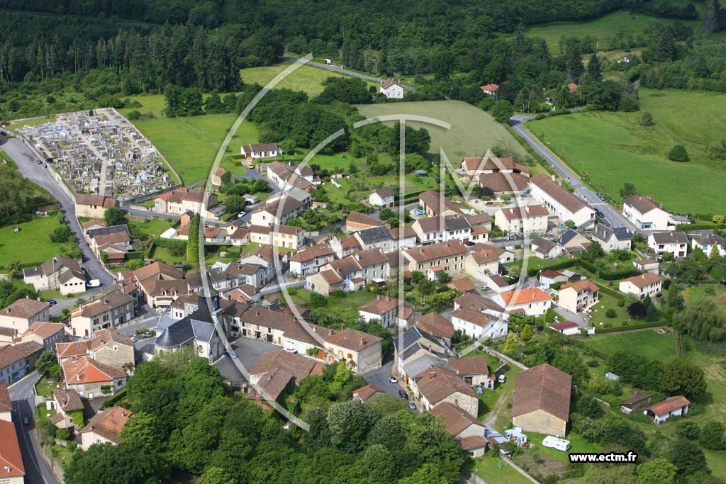 Photo arienne de Cieux (Ville)