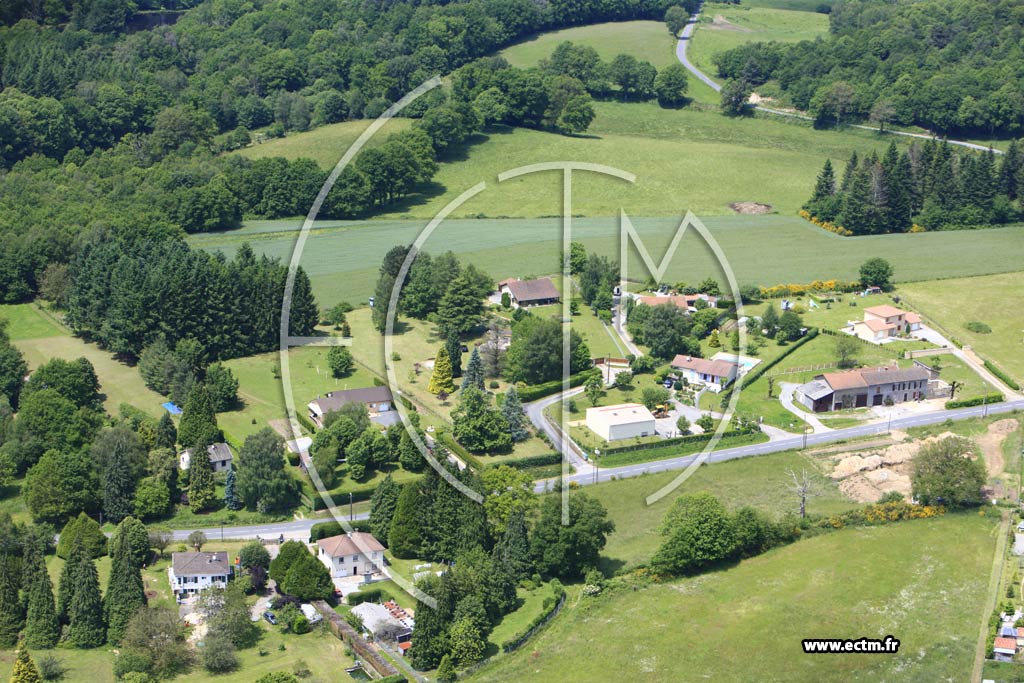 Photo arienne de Compreignac (Le Malagnac)