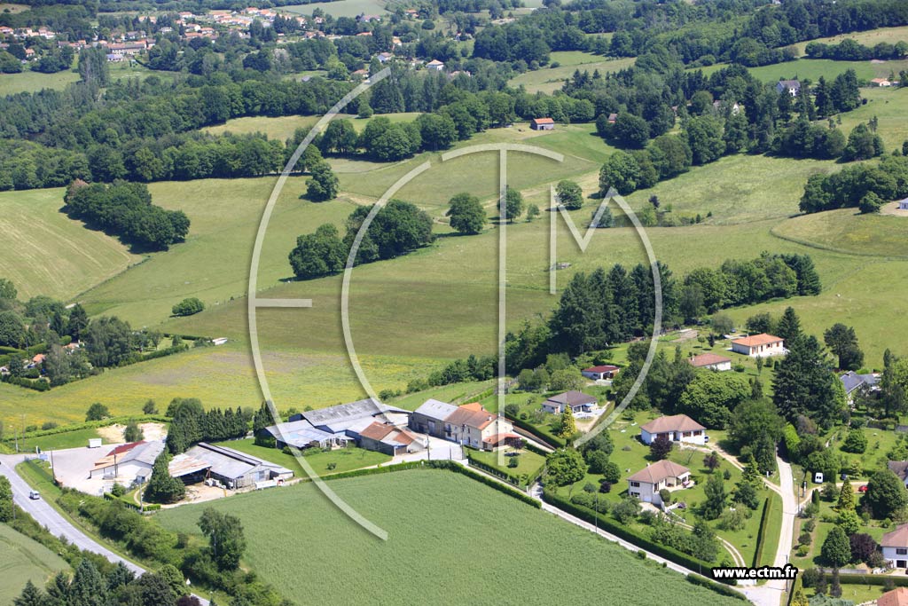 Photo arienne de Couzeix (Chamboursat)