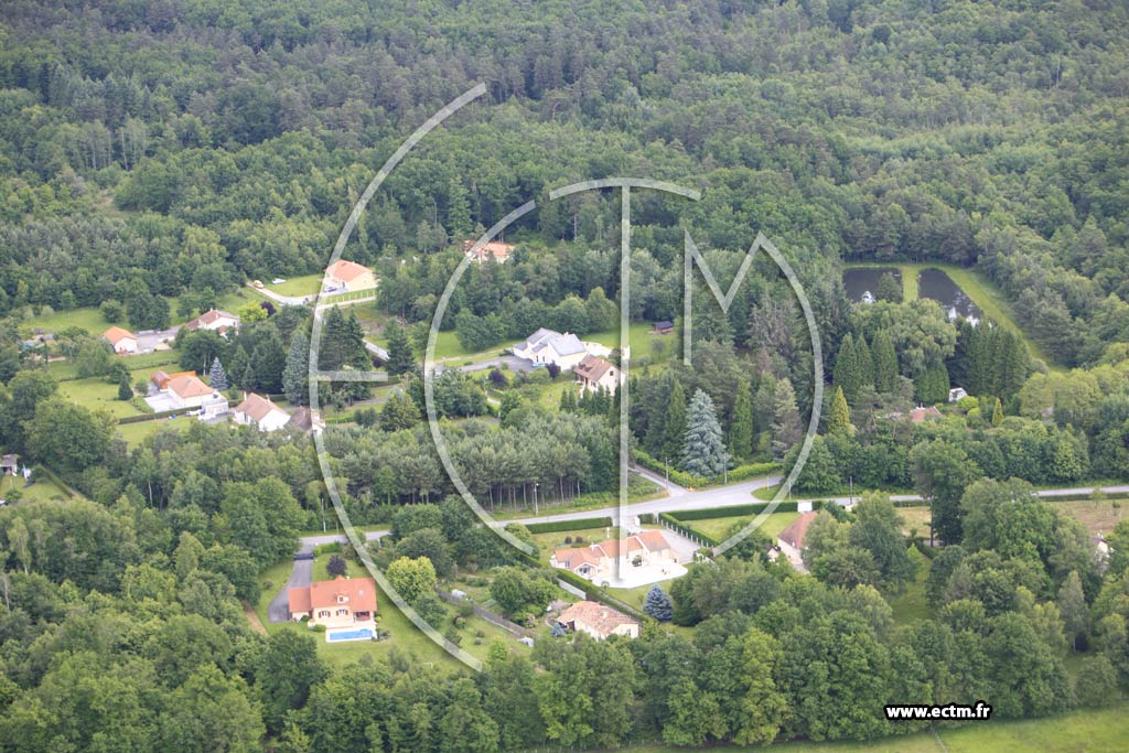 Photo arienne de Rilhac-Rancon (Cassepierre)