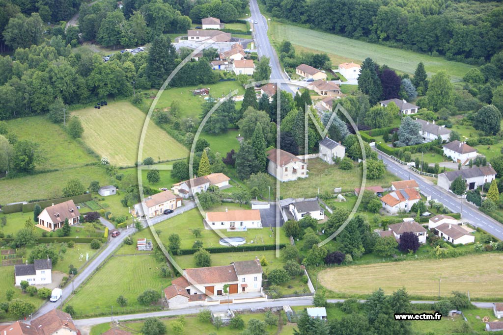 Photo arienne de Rilhac-Rancon (Cassepierre)