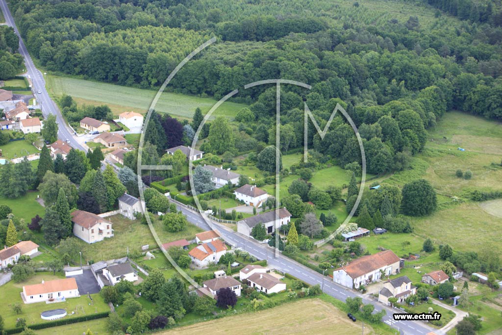 Photo arienne de Rilhac-Rancon (Cassepierre)