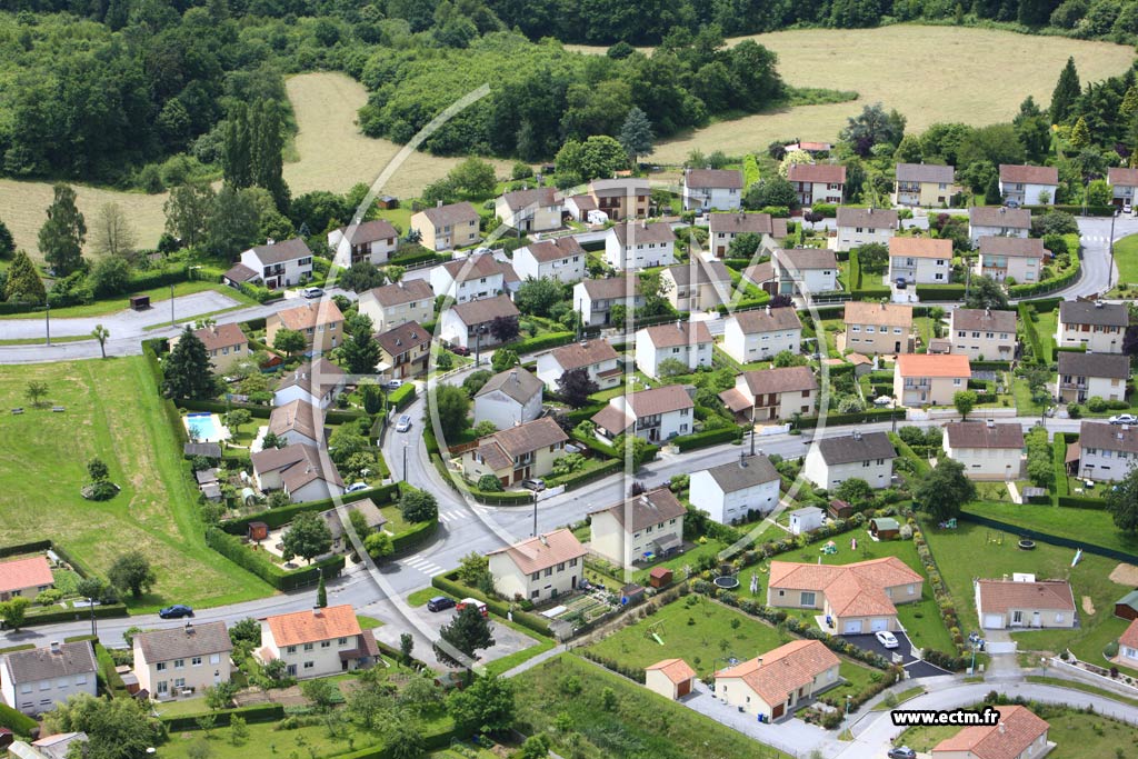 Photo arienne de Rilhac-Rancon (La Croix du Sud)