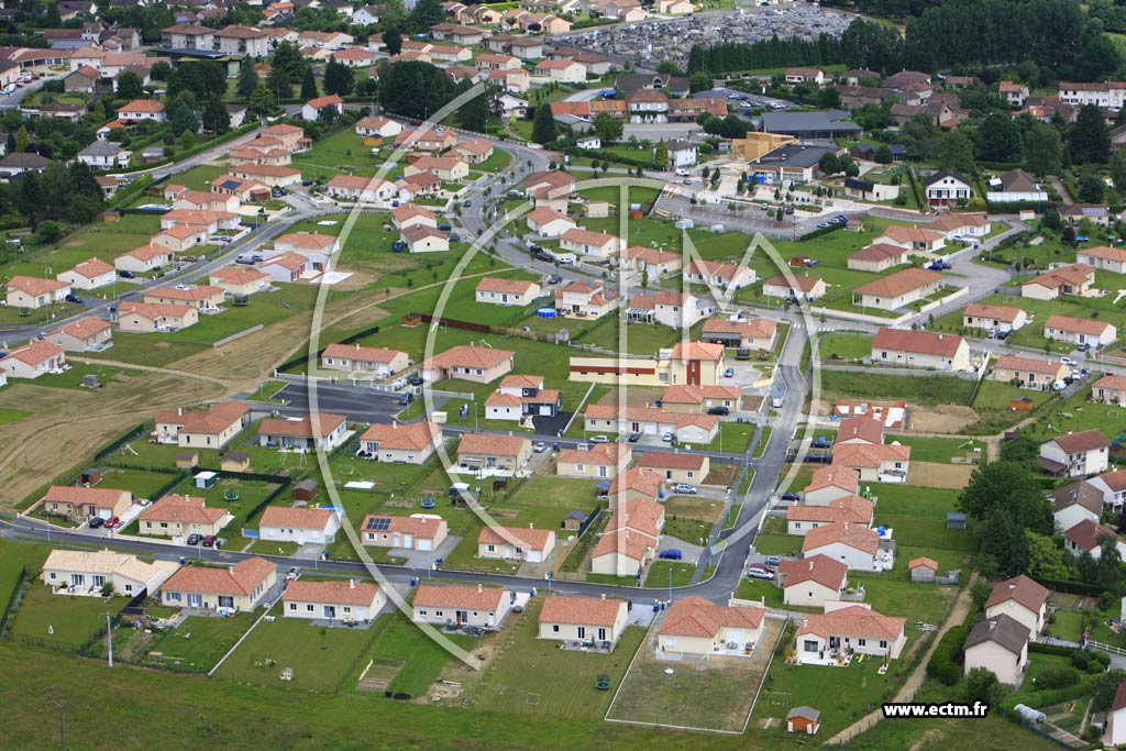 Photo arienne de Rilhac-Rancon (La Croix du Sud)