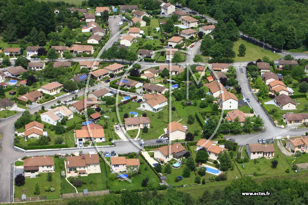 Photo arienne de Rilhac-Rancon (Le Prs de la Biche)