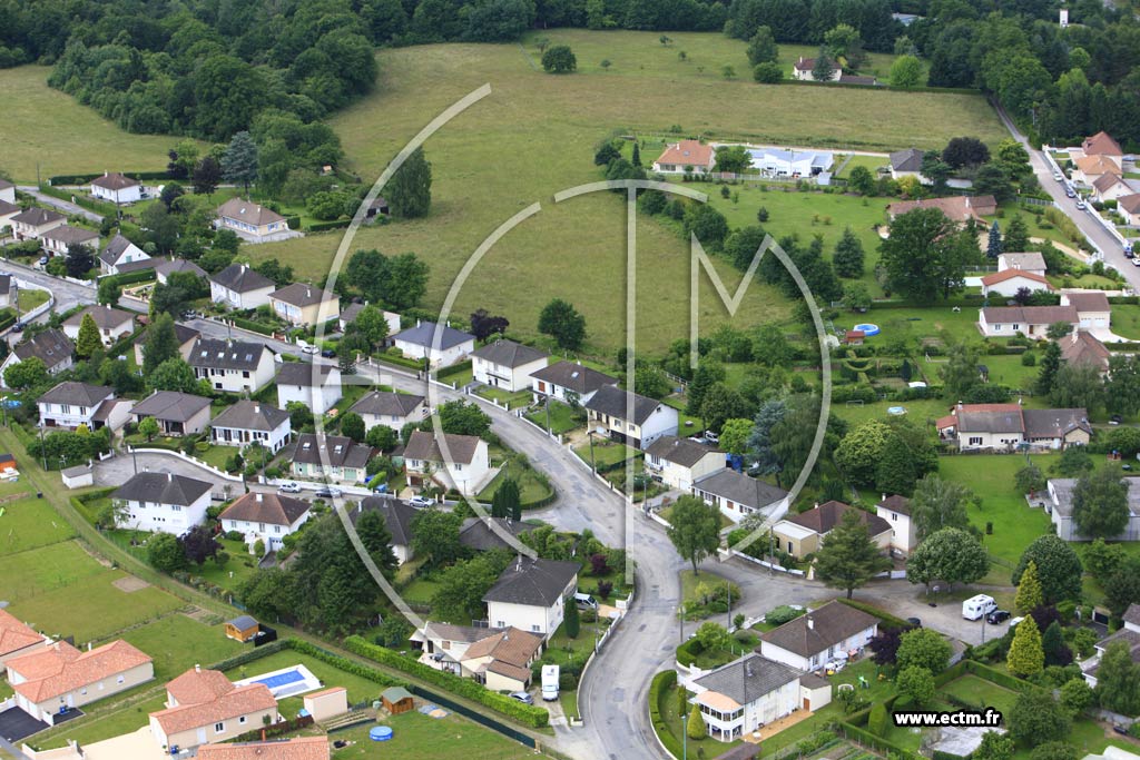 Photo arienne de Rilhac-Rancon (Lotissement du Moulin de la Mazalle)