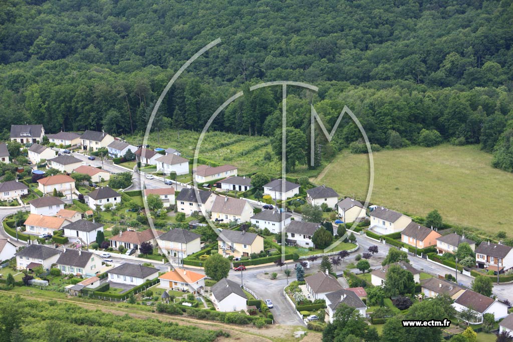 Photo arienne de Rilhac-Rancon (Lotissement du Moulin de la Mazalle)