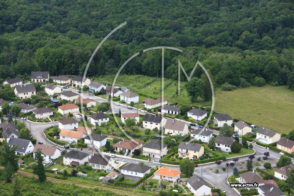 Photo arienne de Rilhac-Rancon (Lotissement du Moulin de la Mazalle)