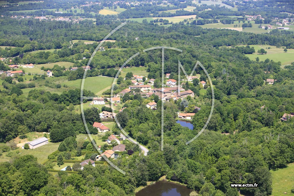 Photo arienne de Saint-Gence (Les Monts)