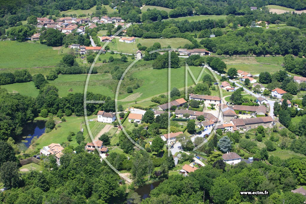 Photo arienne de Saint-Gence (Les Monts)