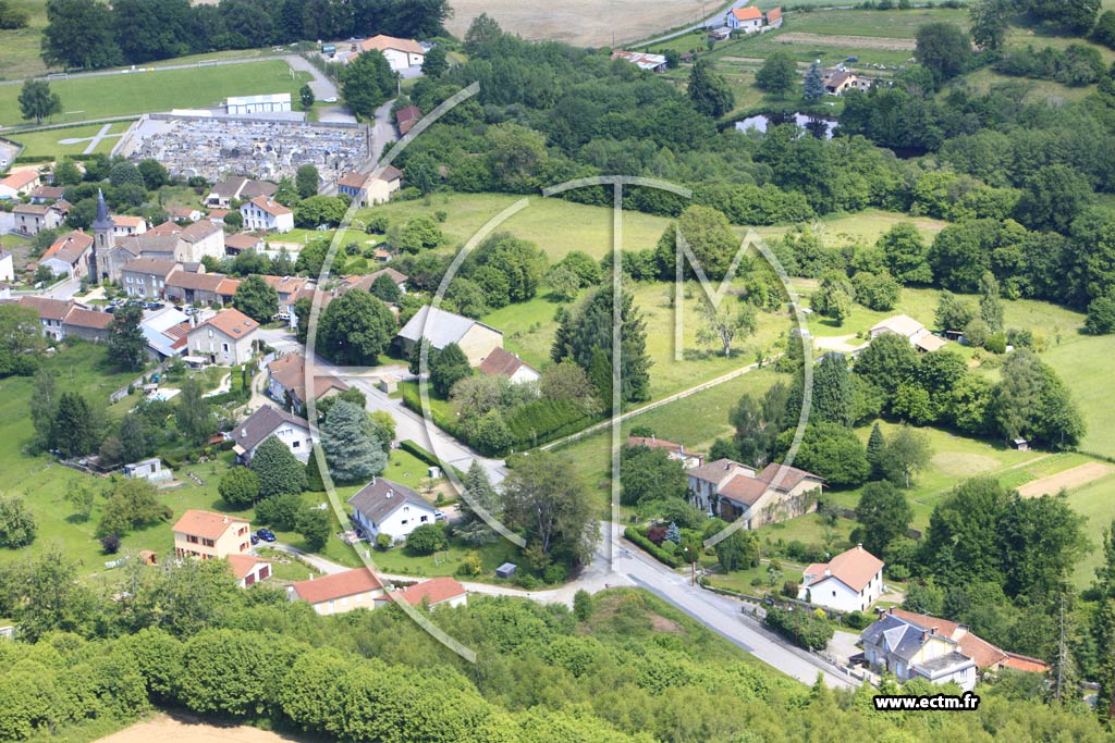 Photo arienne de Saint-Jouvent