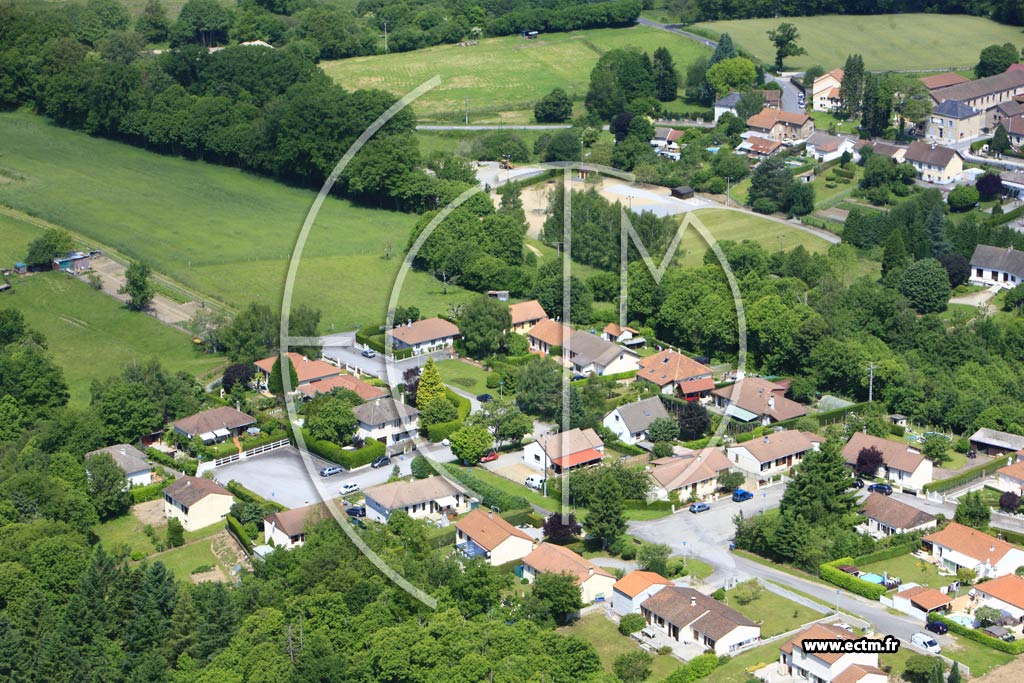 Photo arienne de Saint-Jouvent