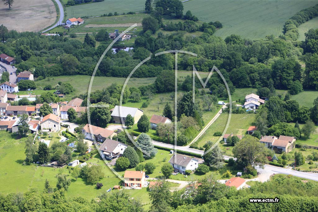 Photo arienne de Saint-Jouvent