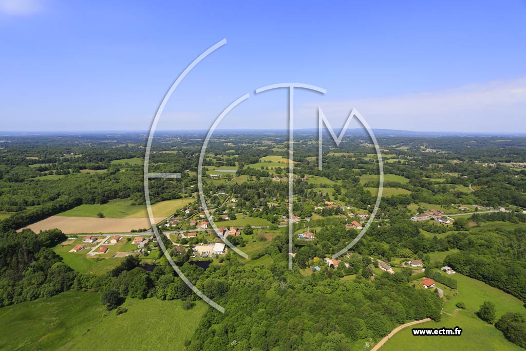 Photo arienne de Saint-Jouvent (Font-Besse)