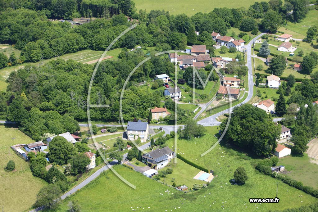 Photo arienne de Saint-Jouvent (Font-Besse)