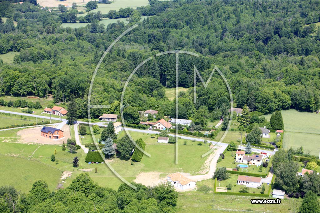 Photo arienne de Saint-Jouvent (Font-Besse)