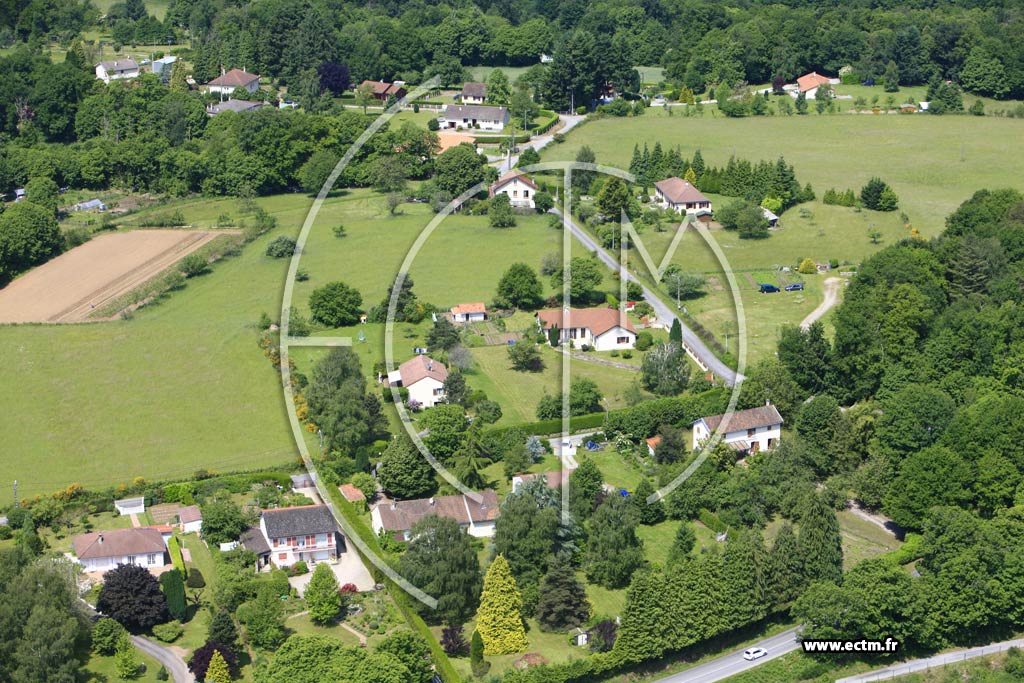 Photo arienne de Saint-Jouvent (Font-Besse)