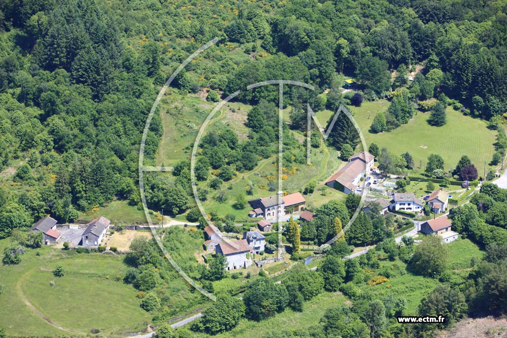 Photo arienne de Saint-Lger-la-Montagne