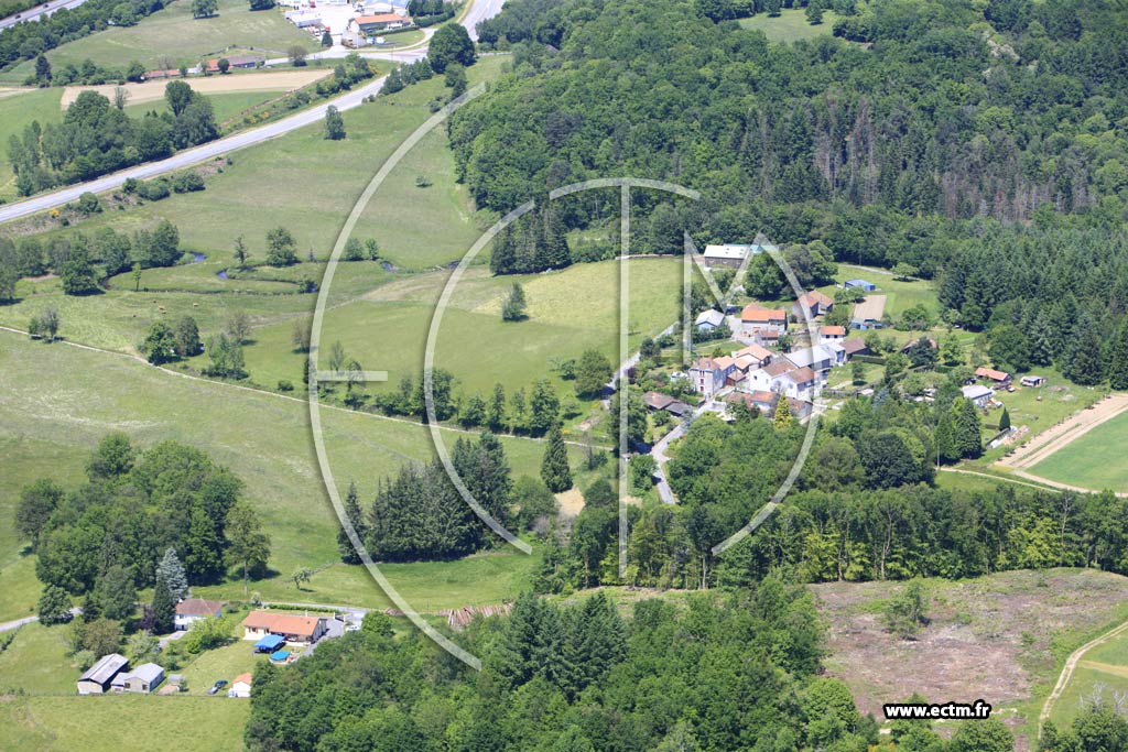 Photo arienne de Saint-Lger-la-Montagne