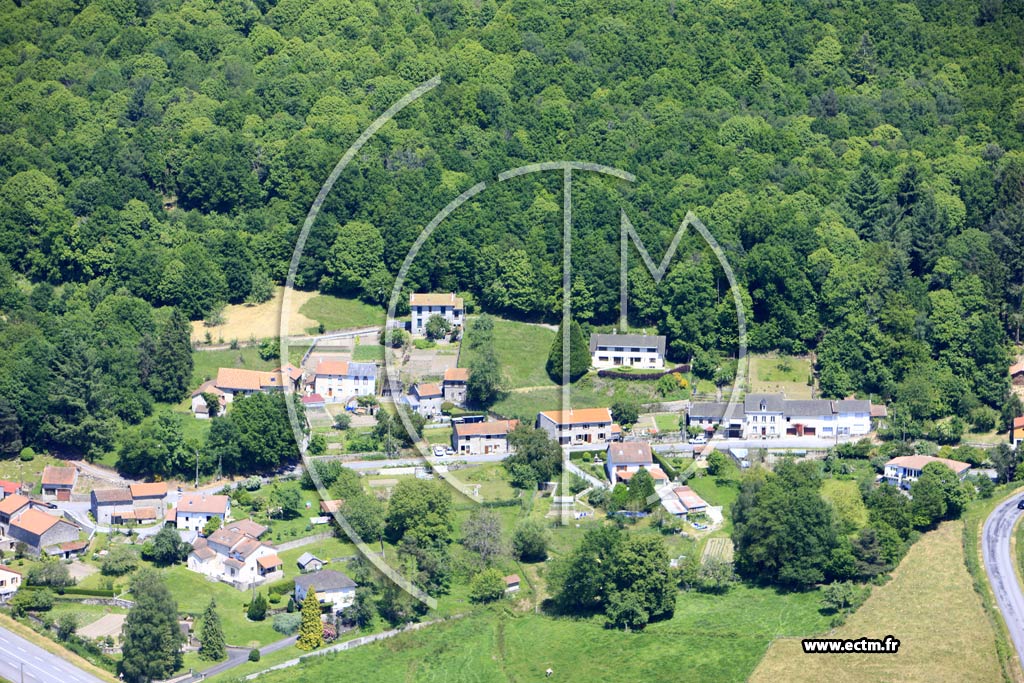 Photo arienne de Saint-Lger-la-Montagne