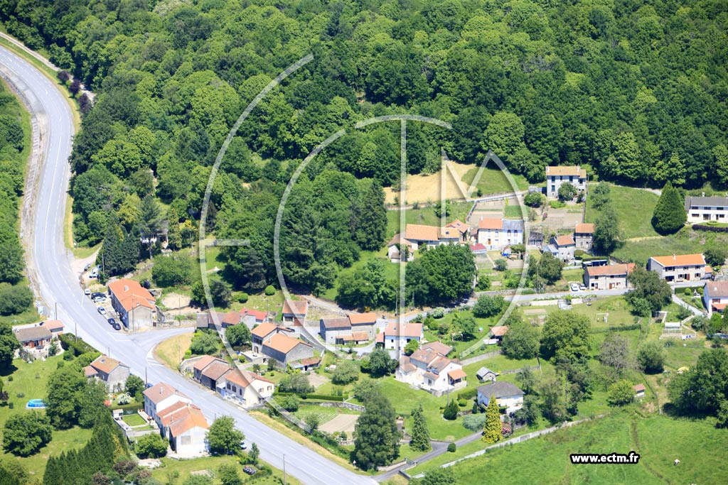 Photo arienne de Saint-Lger-la-Montagne