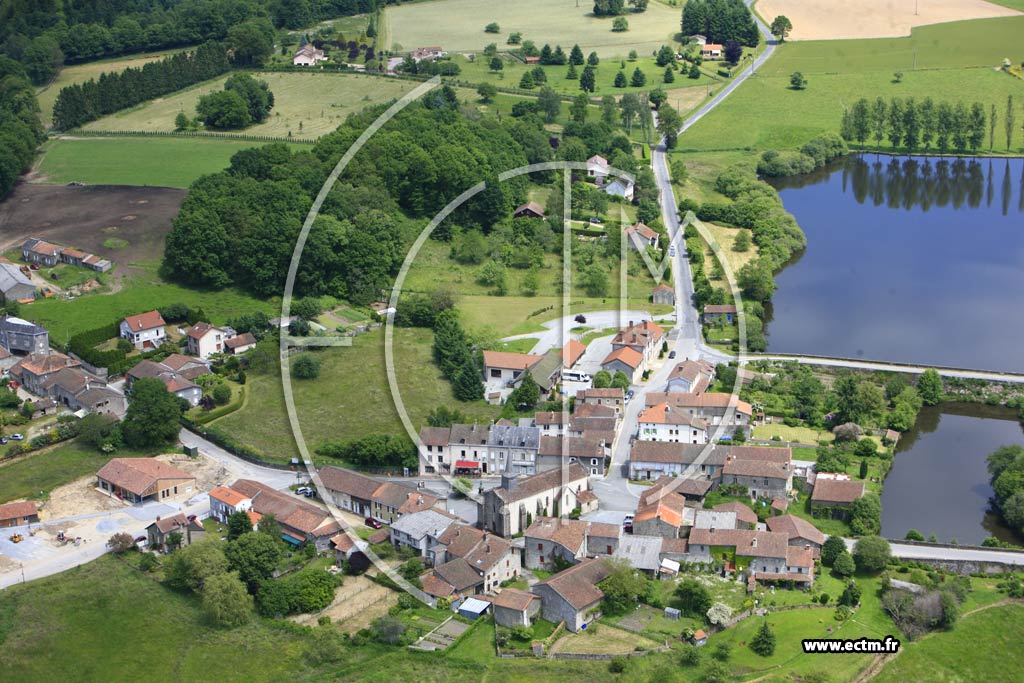 Photo arienne de Saint-Pardoux