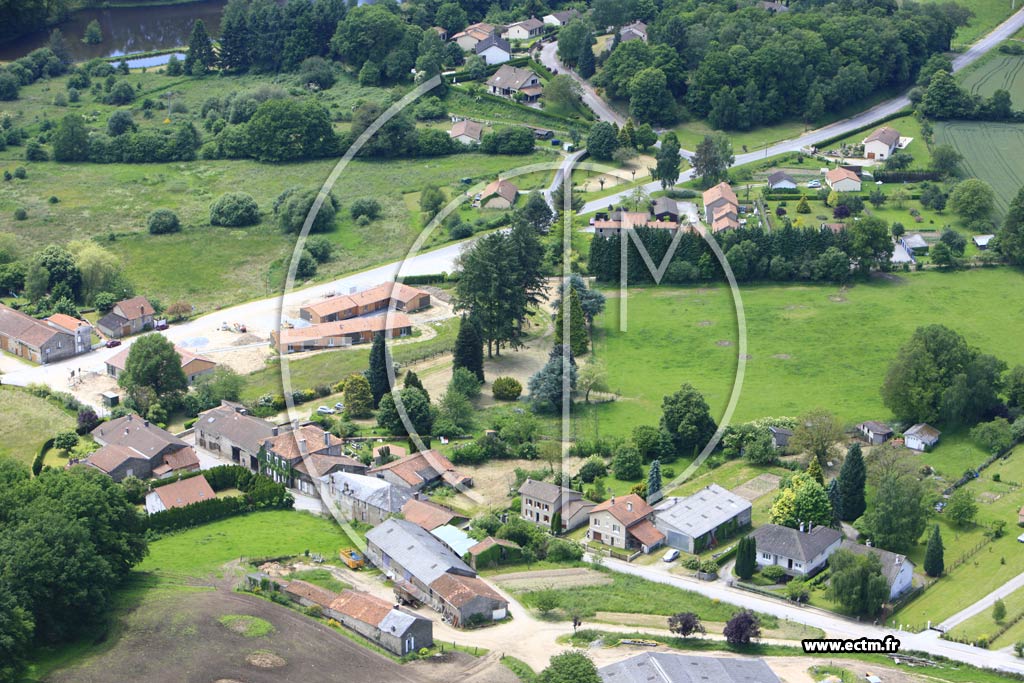 Photo arienne de Saint-Pardoux