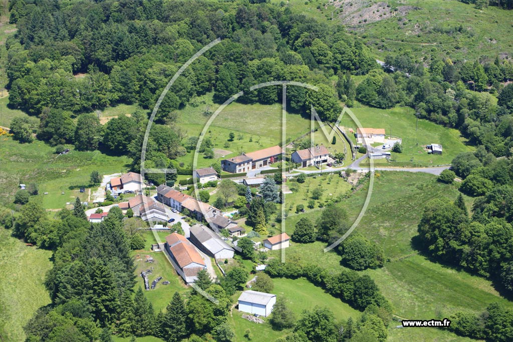 Photo arienne de Saint-Sylvestre