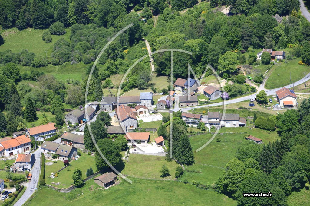Photo arienne de Saint-Sylvestre