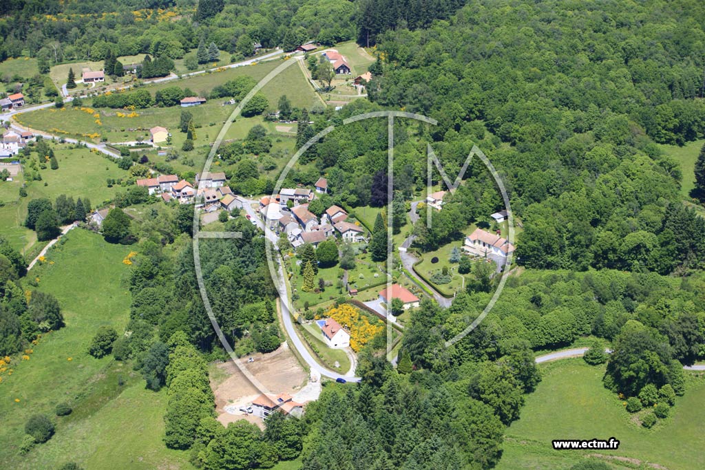Photo arienne de Saint-Sylvestre