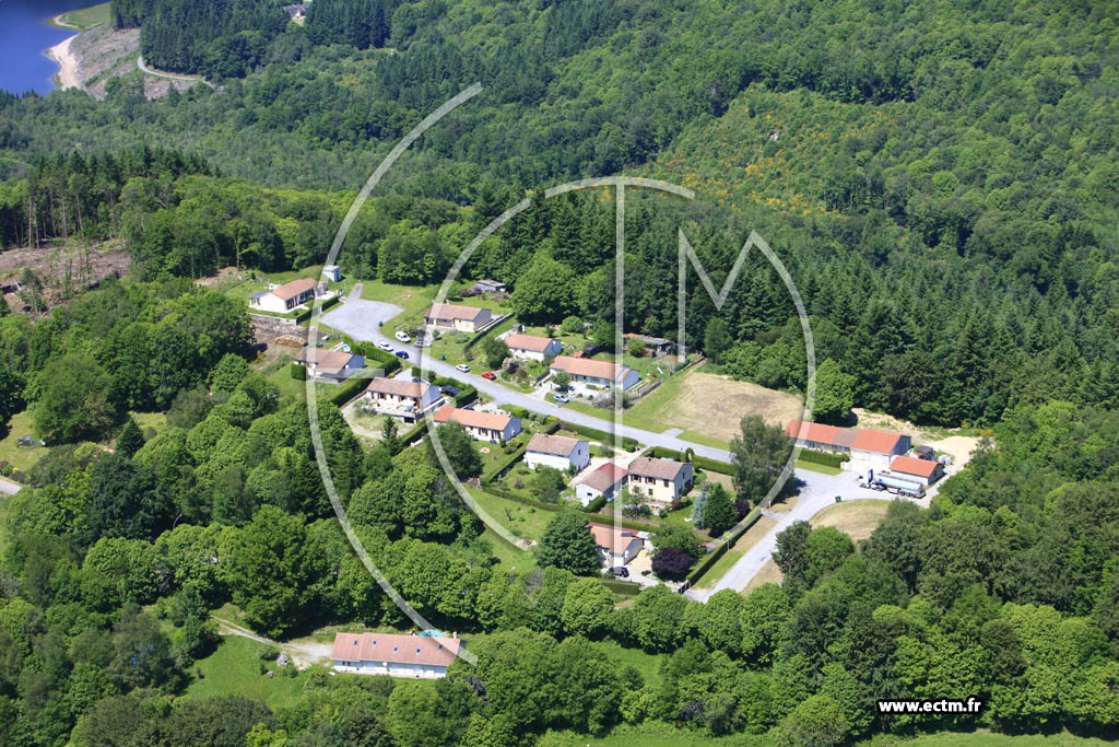 Photo arienne de Saint-Sylvestre