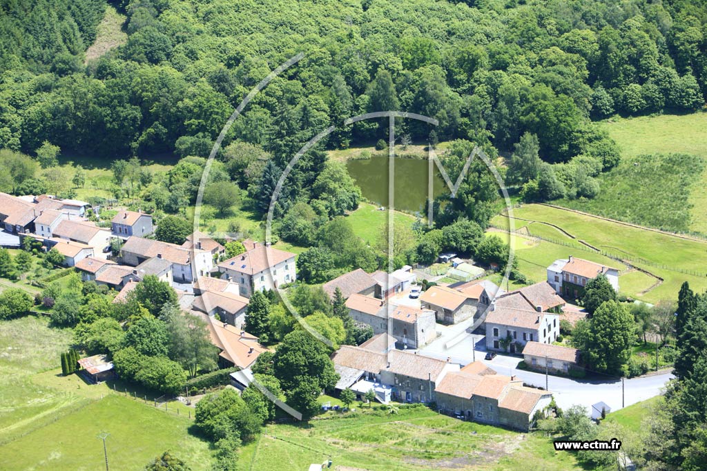Photo arienne de Saint-Symphorien-sur-Couze