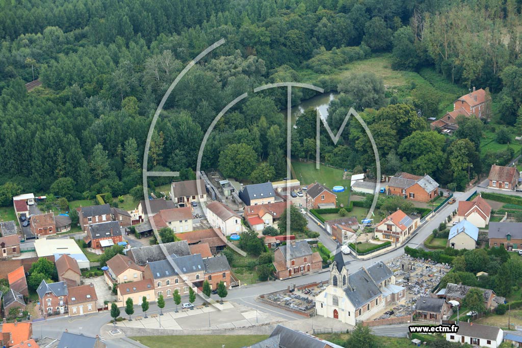 Photo arienne de Abbcourt