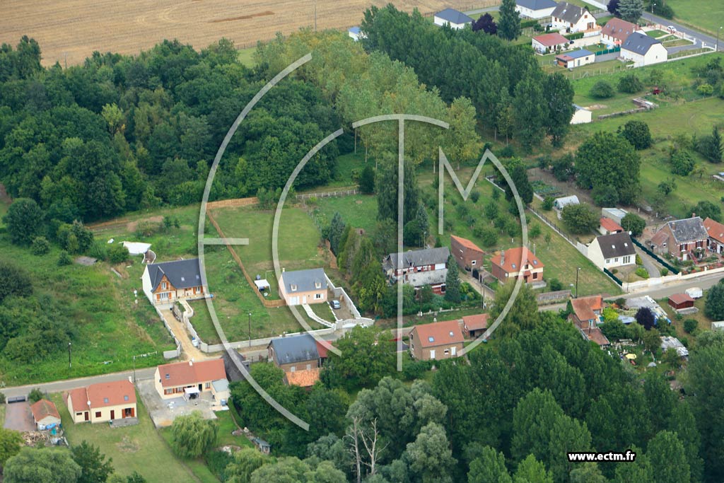 Photo arienne de Bichancourt (Le Bac d'Arblincourt)