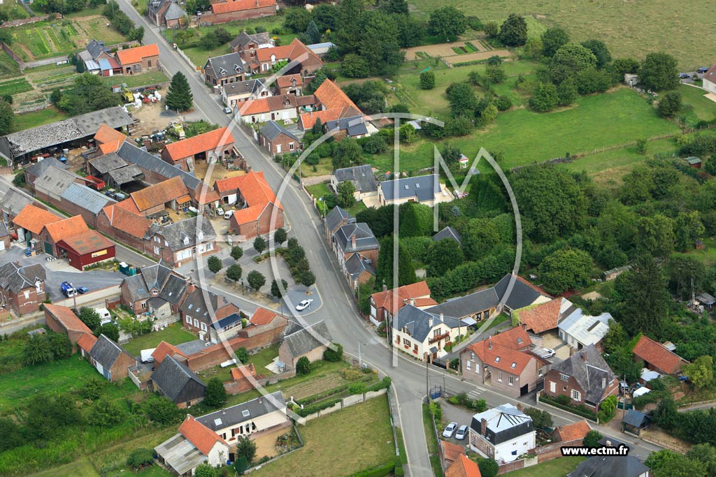 Photo arienne de Bthancourt-en-Vaux