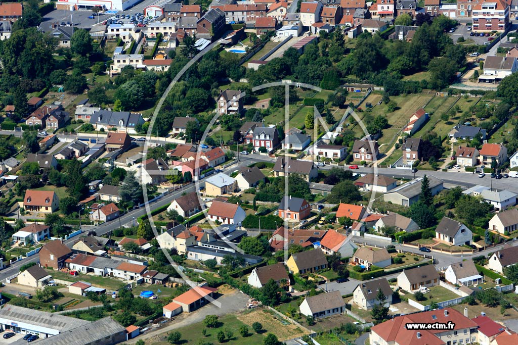 Photo arienne de Chauny (Centre-Est)