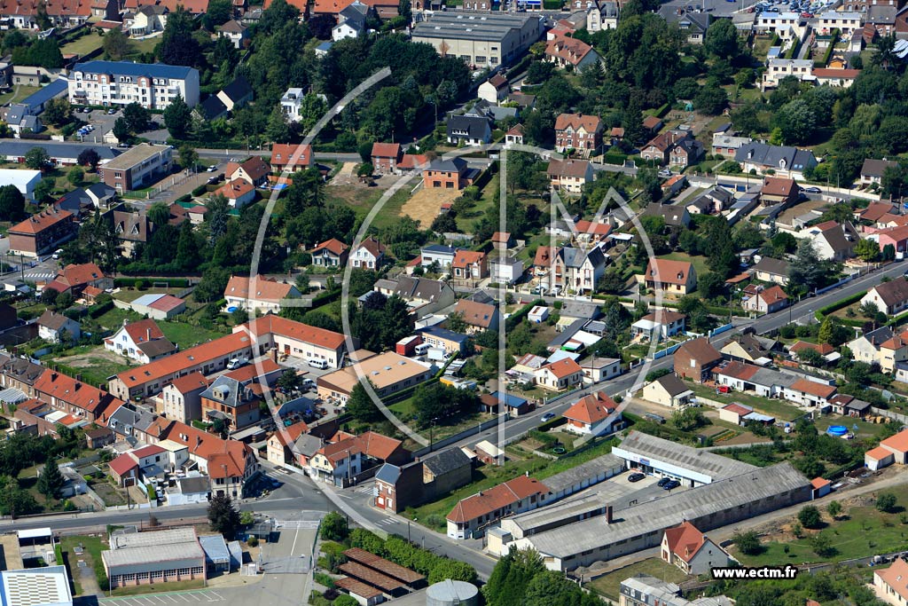 Photo arienne de Chauny (Centre-Est)