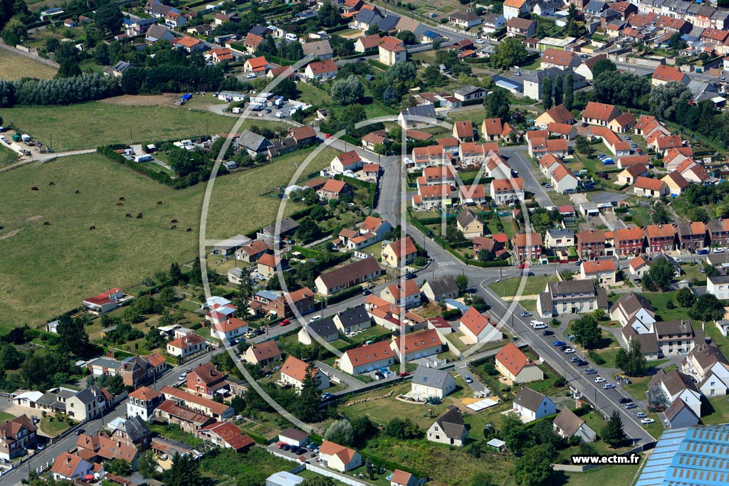 Photo arienne de Chauny (Centre-Ouest)