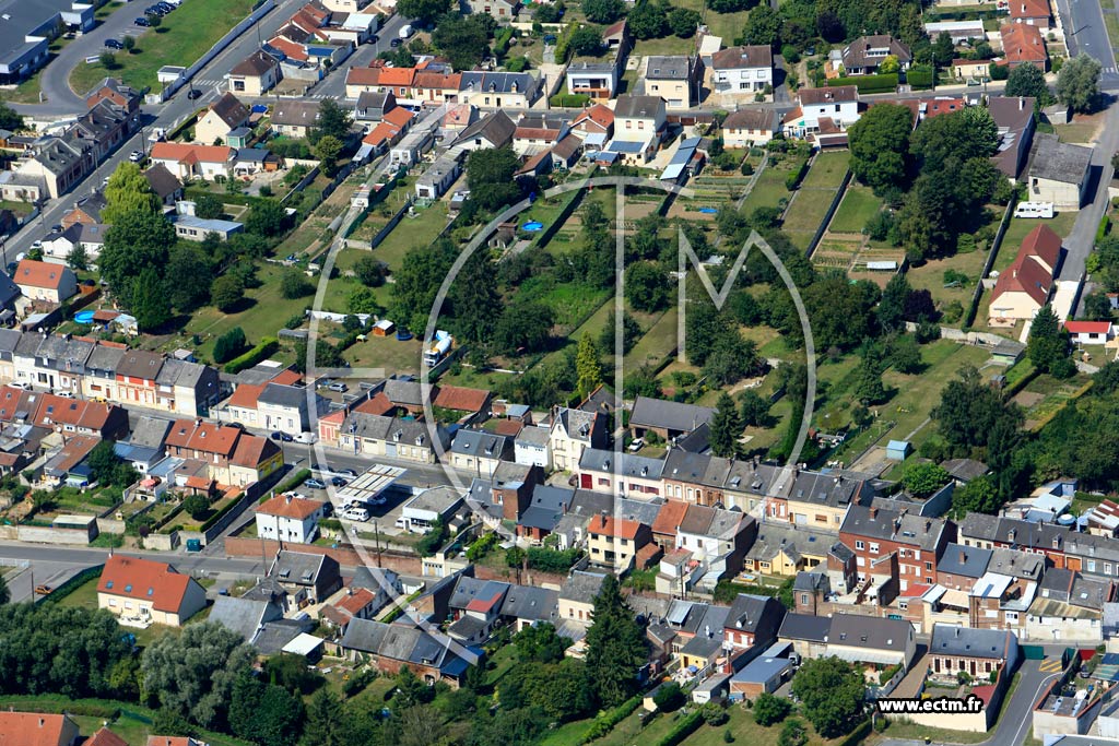 Photo arienne de Chauny (Centre-Ouest)