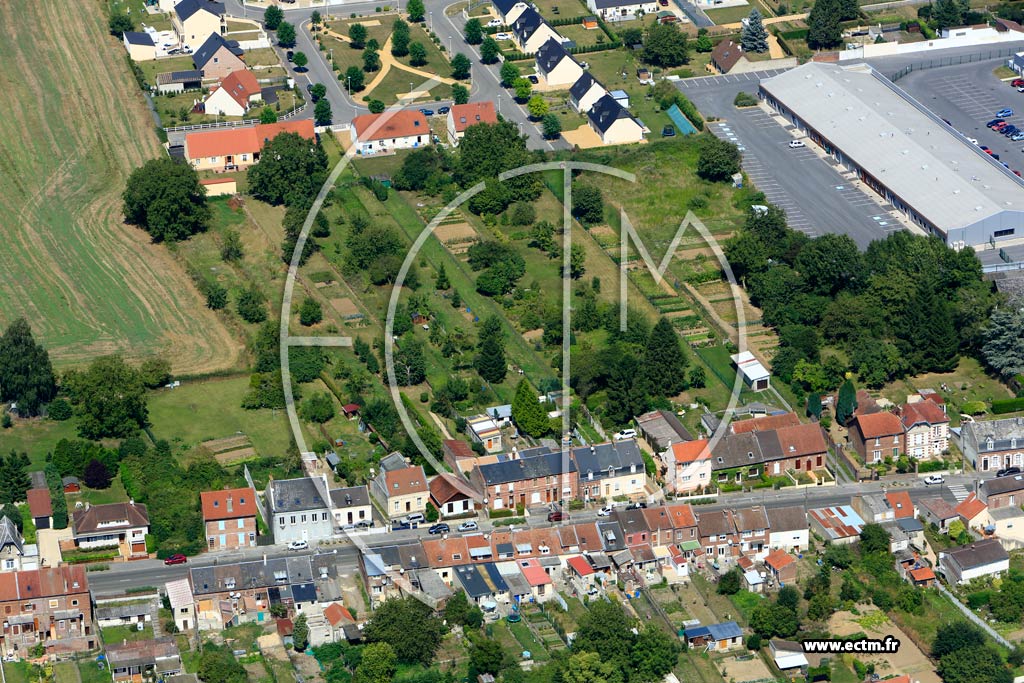 Photo arienne de Chauny (Centre-Ouest)
