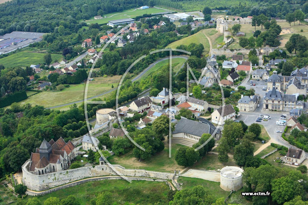 Photo arienne de Coucy-le-Chteau-Auffrique