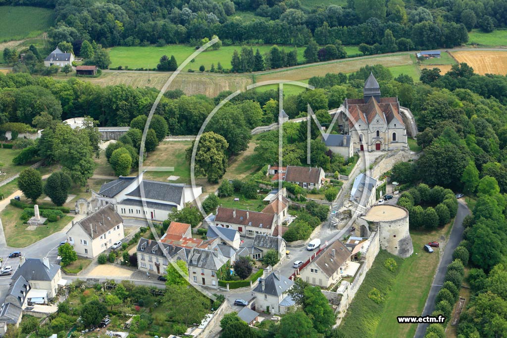 Photo arienne de Coucy-le-Chteau-Auffrique