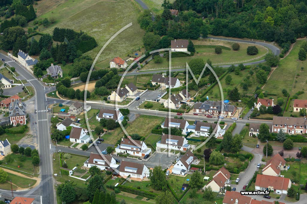 Photo arienne de Coucy-le-Chteau-Auffrique