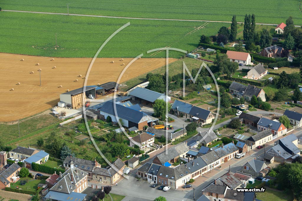 Photo arienne de La Neuville-Bosmont