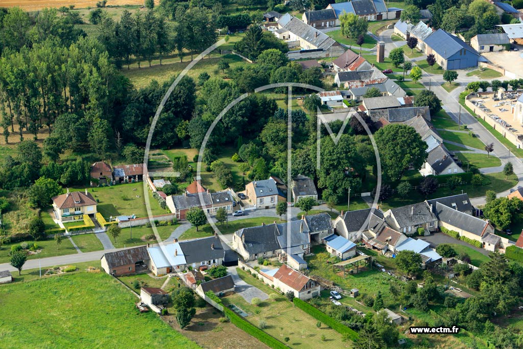 Photo arienne de La Neuville-Bosmont