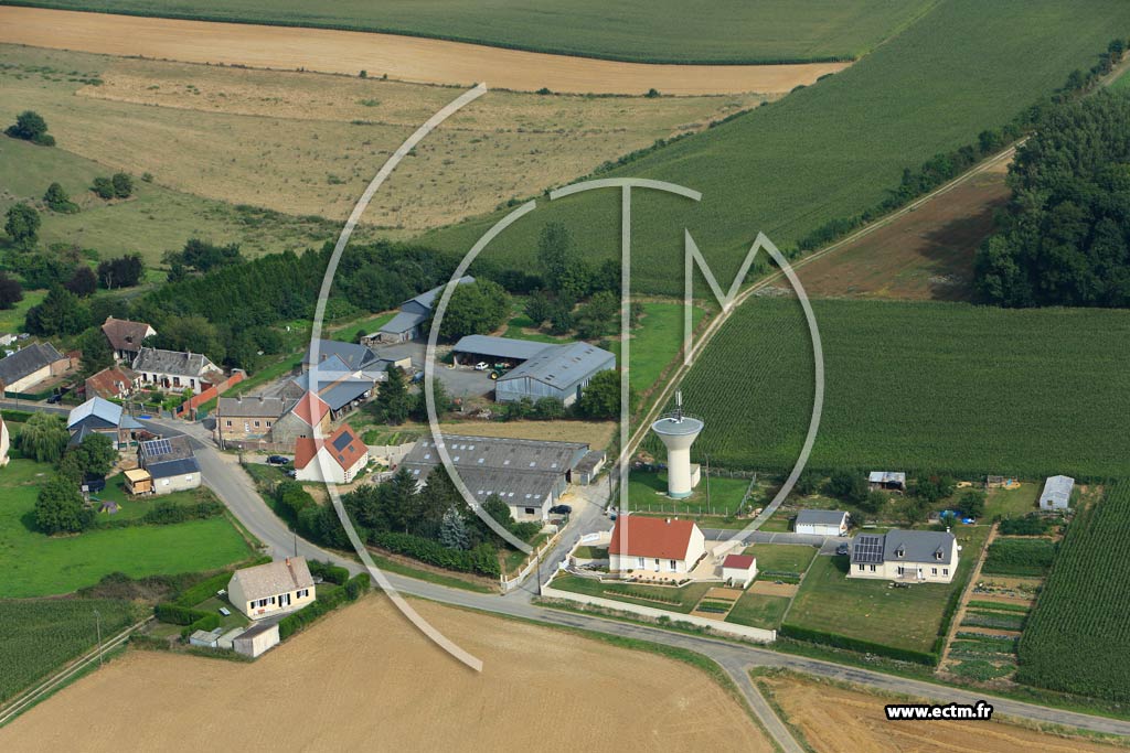Photo arienne de Pargny-les-Bois