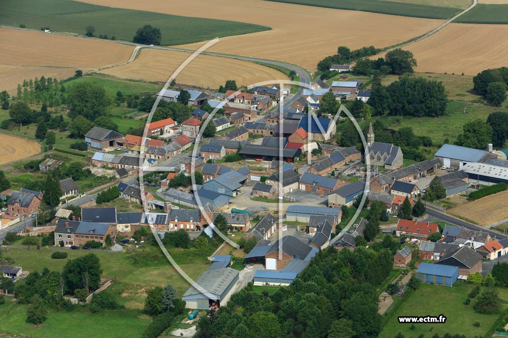 Photo arienne de Pargny-les-Bois