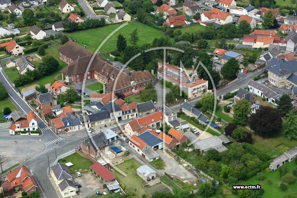 Photo arienne de Saint-Gobain