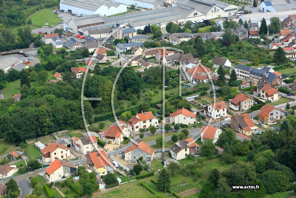 Photo arienne de Saint-Gobain